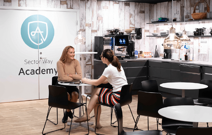 Sector Alarms kontor.