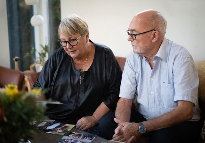 Paret Eli och Flemming som har testamenterat till SOS Barnbyar.