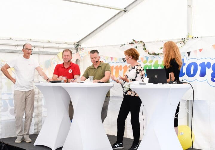Panelsamtal i Almedalen.