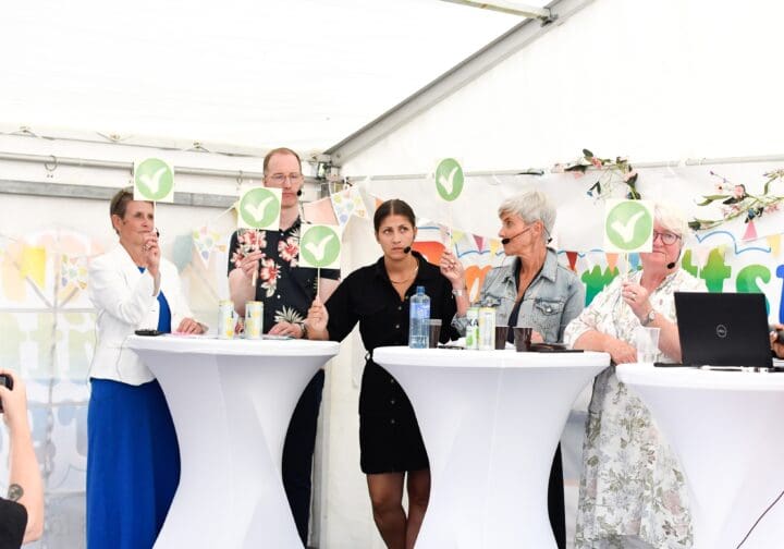 Panelsamtal i Almedalen.